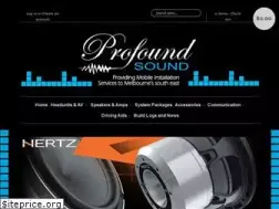 Sites similar to profoundsound.com.au