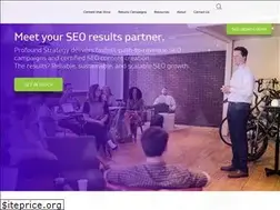 Sites similar to profoundstrategy.com
