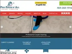 Sites similar to profreshnalldfw.com