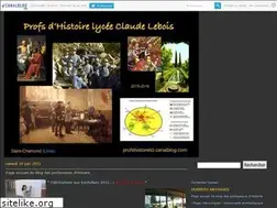 Sites similar to profshistoirelcl.canalblog.com