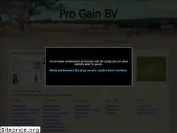 Sites similar to progainbv.nl