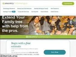 Sites similar to progenealogists.com