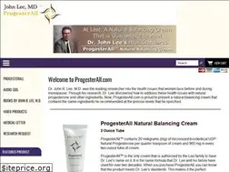 Sites similar to progesterall.com