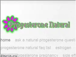 Sites similar to progesteronenatural.com