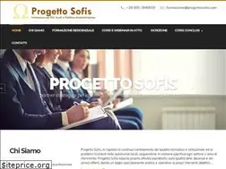 Sites similar to progettosofis.com