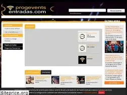 Sites similar to progeventsentradas.com