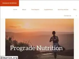 Sites similar to progradenutritionguide.com