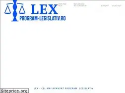 Sites similar to program-legislativ.ro