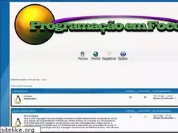 Sites similar to programacaoemfoco.forumeiros.com