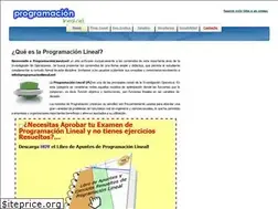 Sites similar to programacionlineal.net