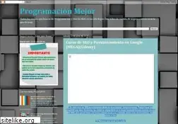 Sites similar to programacionmejor.blogspot.com