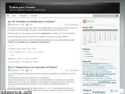 Sites similar to programacionpython.wordpress.com