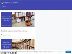 Sites similar to programaenpython.com