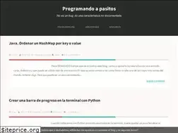 Sites similar to programandoapasitos.com