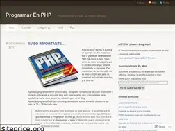 Sites similar to programarenphp.wordpress.com