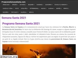 Sites similar to programasemanasanta.com