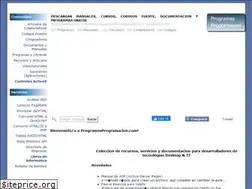Sites similar to programasprogramacion.com