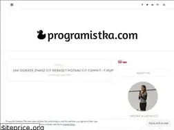 Sites similar to programistka.com