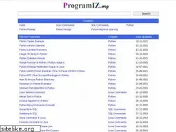 Sites similar to programiz.org