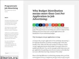 Sites similar to programmaticjobadvertising.com