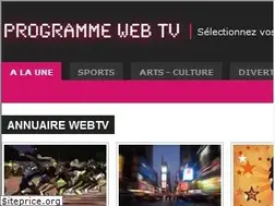 Sites similar to programme-webtv.com