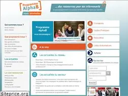 Sites similar to programmealphab.org