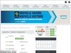 Sites similar to programmefoot.com
