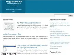 Sites similar to programmerall.com