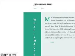 Sites similar to programmertalks.blogspot.com
