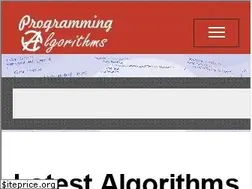 Sites similar to programmingalgorithms.com