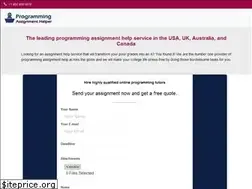 Sites similar to programmingassignmenthelper.com