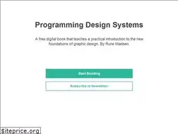 Sites similar to programmingdesignsystems.com