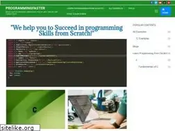 Sites similar to programmingfaster.com