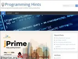 Sites similar to programminghints.com