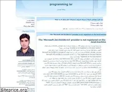 Sites similar to programminglar.blogfa.com