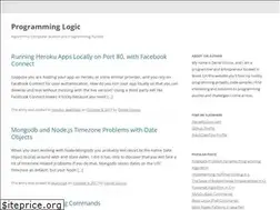 Sites similar to programminglogic.com