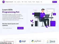 Sites similar to programmingpot.com