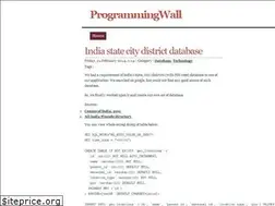 Sites similar to programmingwall.com