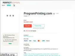 Sites similar to programprinting.com