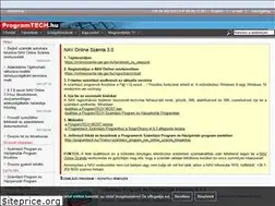Sites similar to programtech.hu