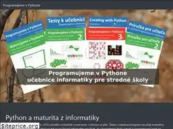 Sites similar to programujemevpythone.sk