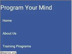 Sites similar to programyourmind.org