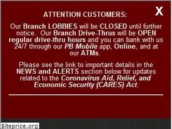 Sites similar to progressivebank.com