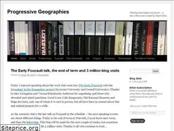 Sites similar to progressivegeographies.com