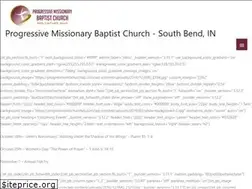 Sites similar to progressivembchurchsb.com