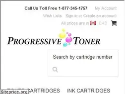 Sites similar to progressivetoner.com
