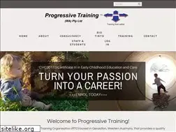 Sites similar to progressivetraining.com.au