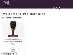 Sites similar to prohairblog.com