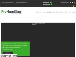 Sites similar to prohandling.de