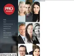 Sites similar to proheadshots.ca